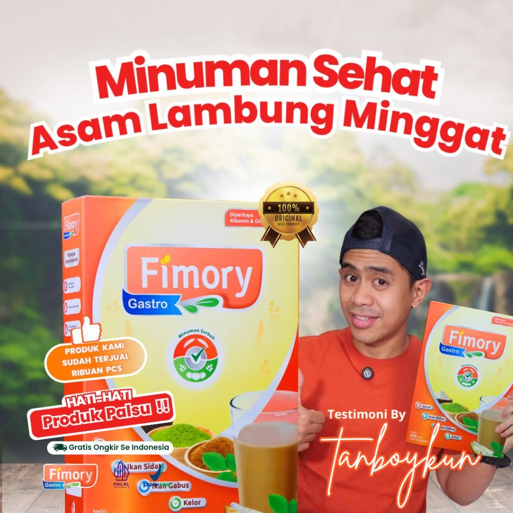 

FM Fimory Gastro 250 Gr - Minuman Herbal Asam Lambung, Maag, Gerd Ekstrak Umbi Garut | Original