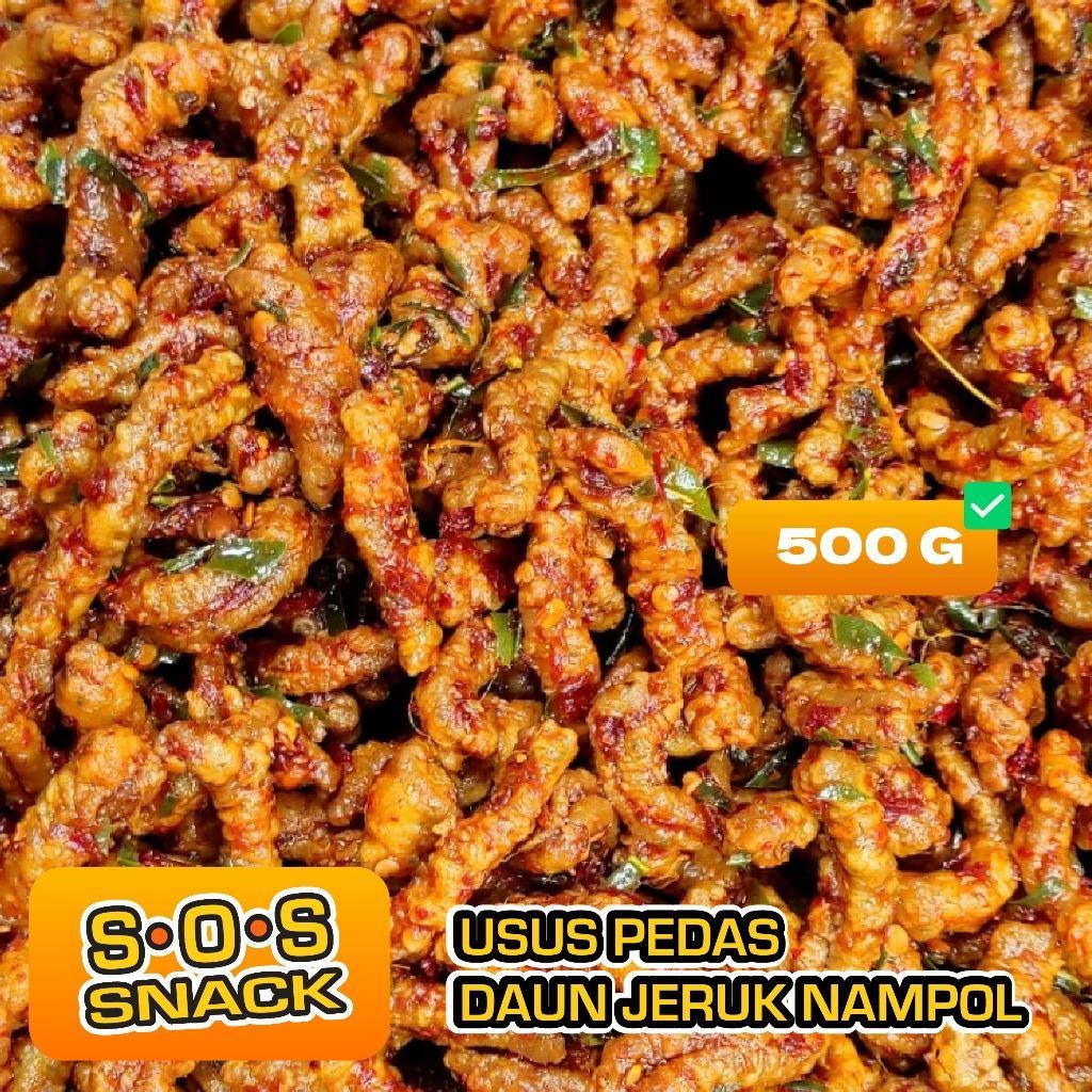

FM Makaroni SOS - 500GR Usus Pedas Daun Jeruk Mantap Termurah