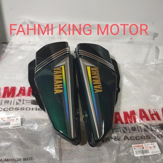 COVER BOK DOP AKI OLSAM RX KING ORIGINAL YGP HIJAU BOTOL STRIPING 2001