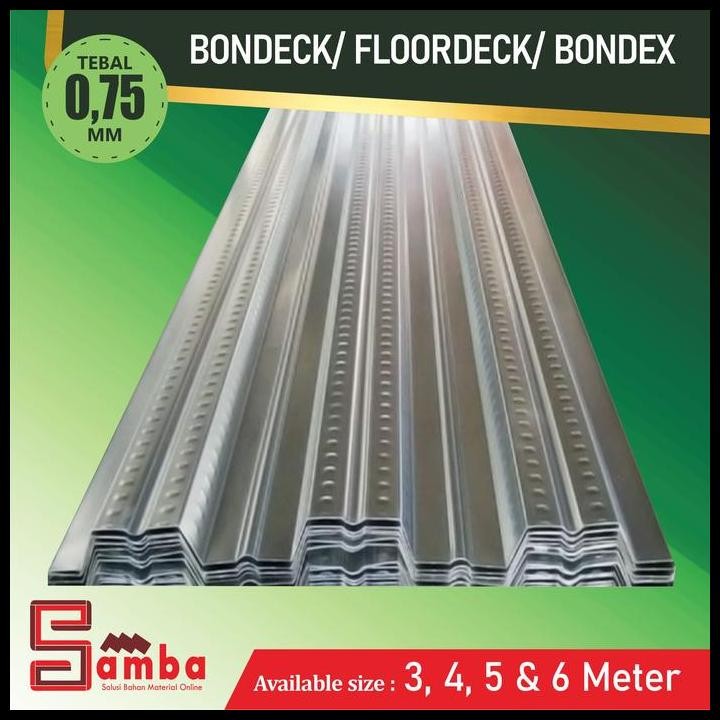 GRATIS ONGKIR BONDEK TEBAL 0,75 PANJANG 6 M LEBAR 1 METER /FLOORDECK/BONDECK/BONDEX