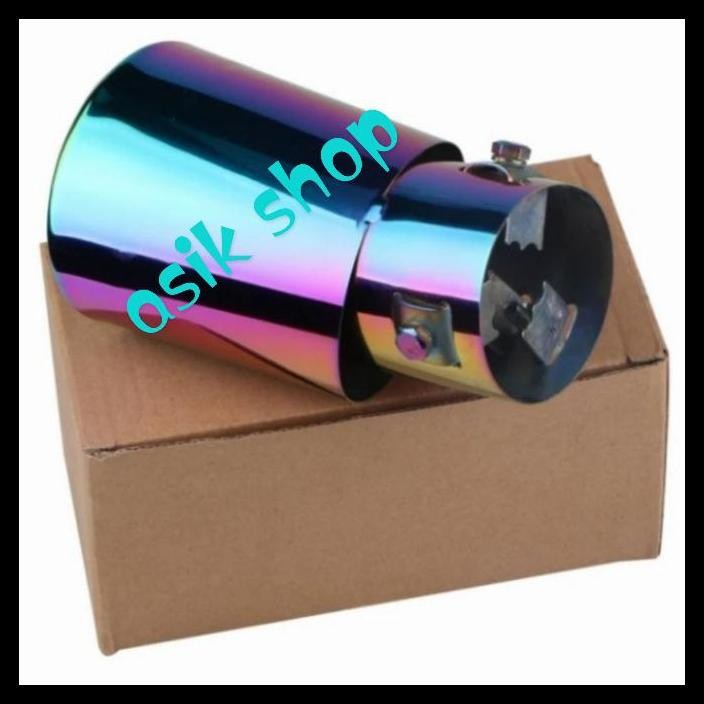 TERBARU KNALPOT MOBIL EVALIA MUFFLER FULL PELANGI 