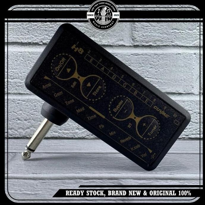 baru Efek Gitar CUVAVE H8 Multi Effects Soundcard Headphone Amplifier Guitar Pedal Instrument