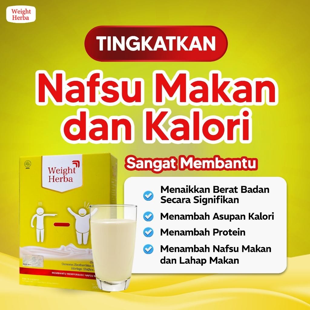 

FM - Penambah Nafsu Makan Remaja & Dewasa Weight Herba