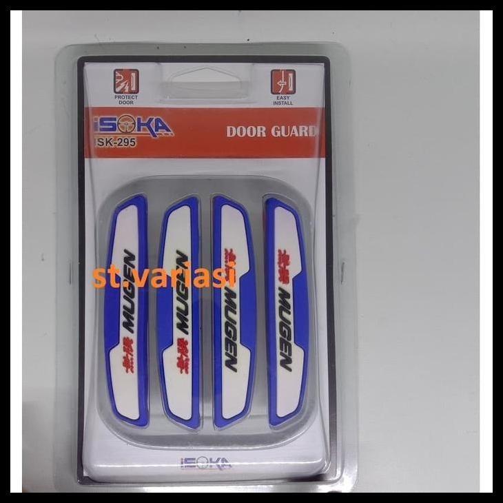 TERBARU DOOR GUARD PELINDUNG PINTU MUGEN BIRU MOBIL BRIO 