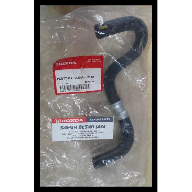 HOT DEAL SELANG POWER STEERING STERING TEKANAN RENDAH CRV GEN 2 