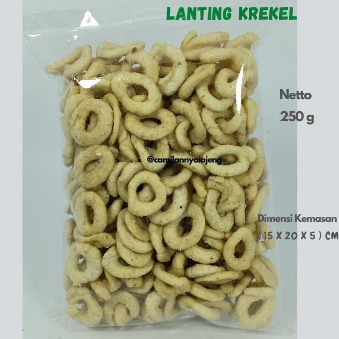 

Diskon Lanting Singkong Krekel Gurih Asin Kutowinangun Asli Khas Kebumen