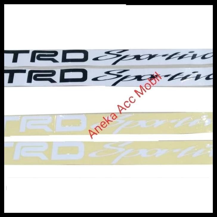 DISKON STIKER BODY SAMPING TRD SPORTIVO AGYA 