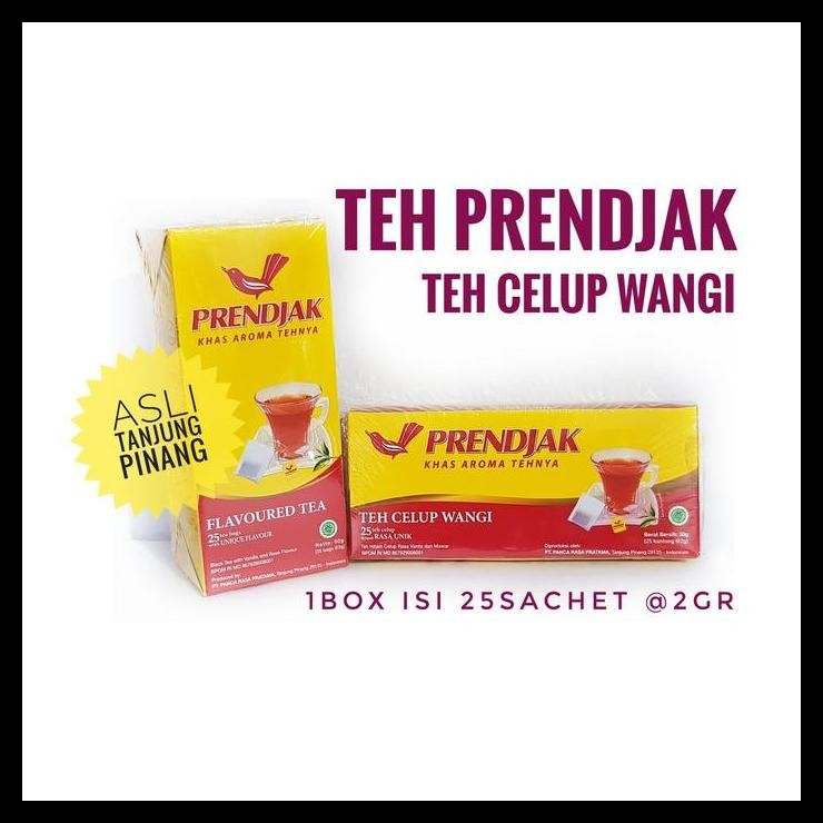 

TERMURAH TEH PRENDJAK ASLI TANJUNG PINANG (25TEABAGS)