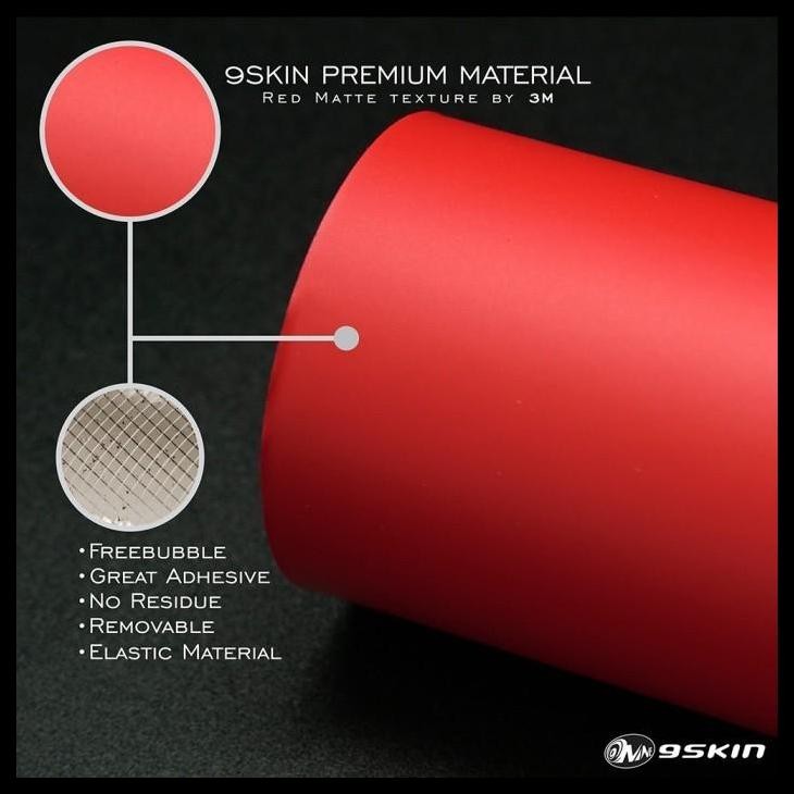 TERBARU GARSKIN NINTENDO SWITCH OLED 3M RED DOFF LCD PANEL 