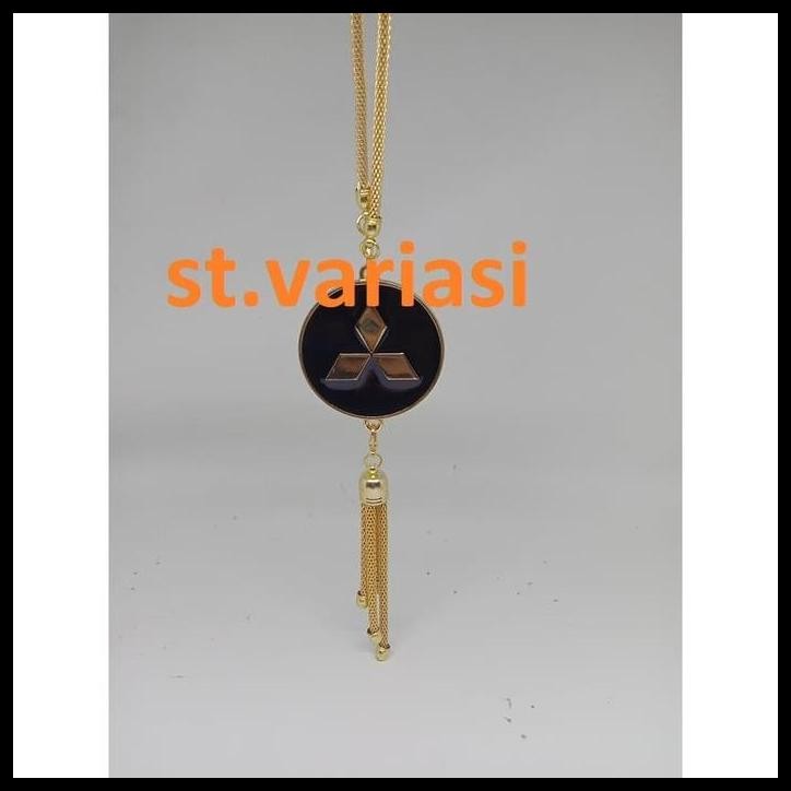 BEST DEAL GANTUNGAN KACA SPION LOGO MITSUBISHI MOBIL KUDA 