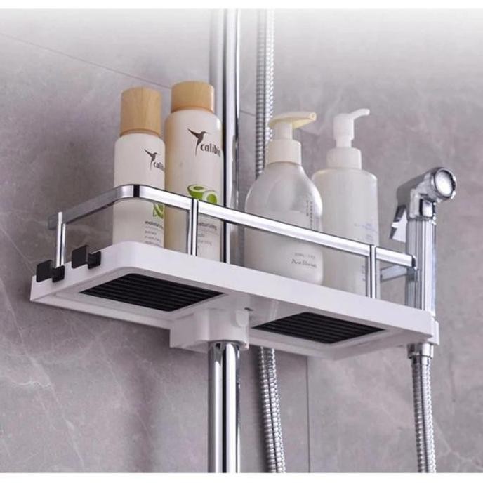 RAK SABUN SHOWER STAINLESS KOTAK/TEMPAT SABUN SHOWER MURAH MODEL TOTO