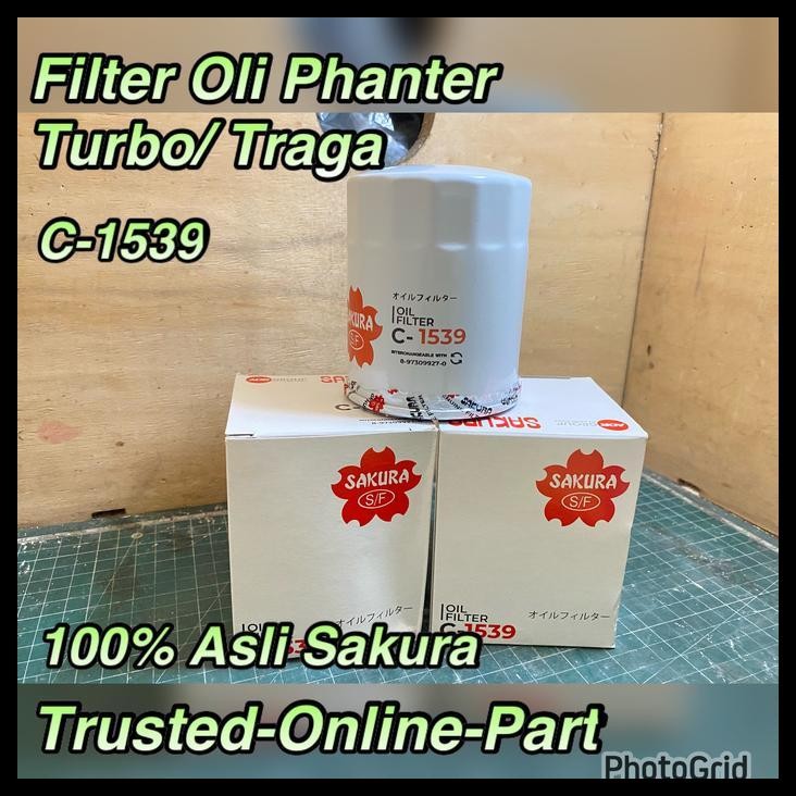 DISKON FILTER OLI PHANTER TURBO / TRAGA 100% ASLI SAKURA 