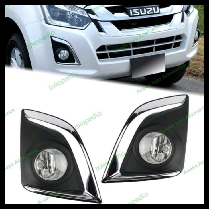 TERBARU FOGLAMP ISUZU DMAX 2016 - 2020 - LAMPU BUMPER DMAX - LAMPU KABUT DMAX 