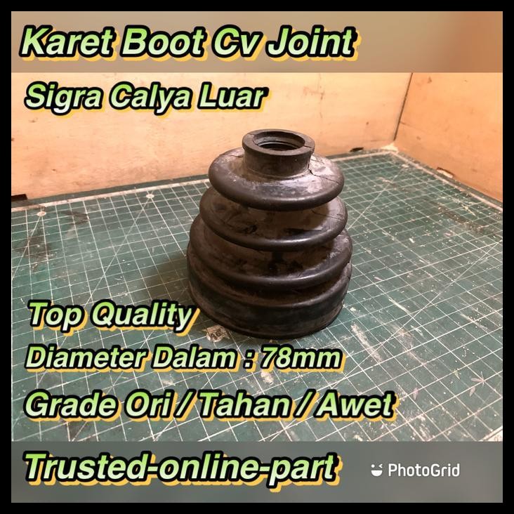 TERMURAH KARET ABU BOOT CV JOIN SIGRA CALYA LUAR GRADE ORI