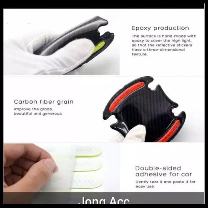 BEST DEAL OUTER MANGKUK HANDLE MOBIL STICKER REFLEKTIF MOBIL ALL NEW INNOVA LAMA 