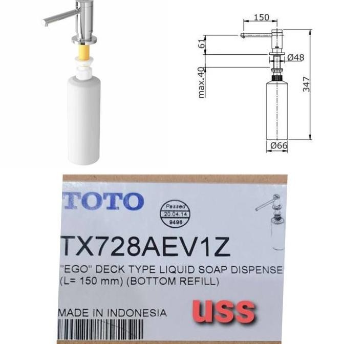 tempat sabun cair toto TX728AEV1Z