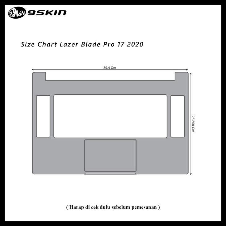 BEST DEAL PROTECTOR RAZER BLADE PRO 17-INCH 2020 3M BLACK CARBON INSIDE 