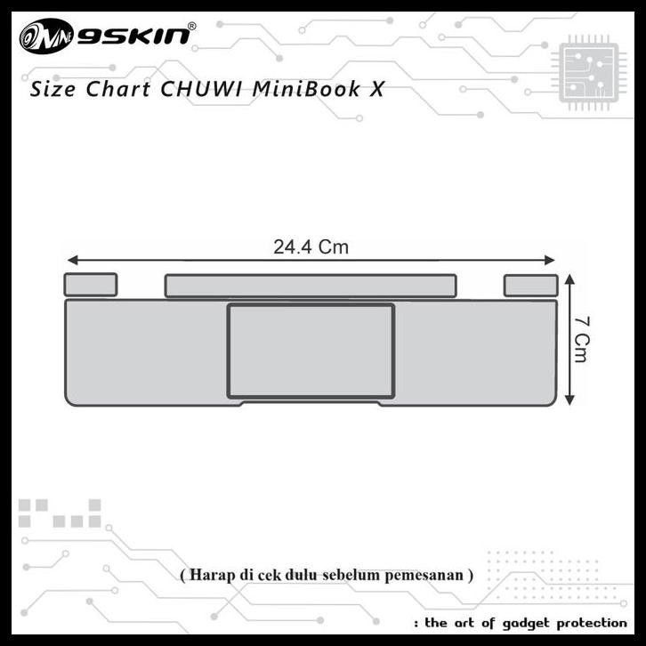 GRATIS ONGKIR SKIN PROTECTOR CHUWI MINIBOOK X CUSTOM 