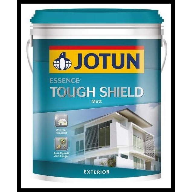 HOT DEAL JOTUN SILVER GLASS 1268 TOUGH SHIELD ESSENCE 3.5 LITER / CAT TEMBOK 