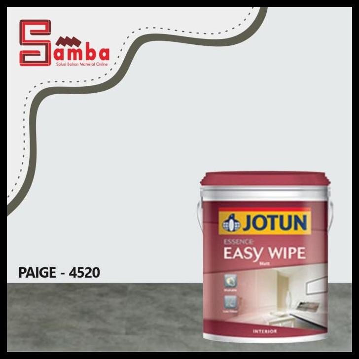 TERMURAH JOTUN PAIGE 4520 ESSENCE EASY WIPE MATT 18 LTR !