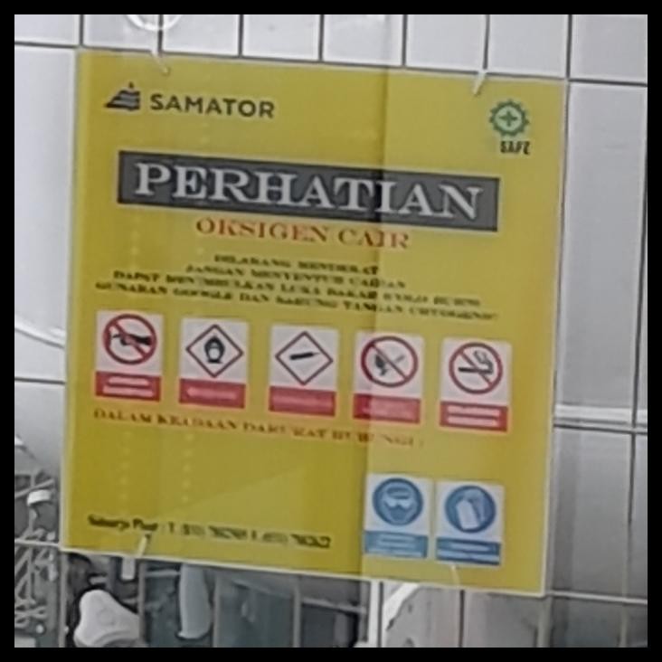 TERMURAH PAPAN TANDA BAHAYA CAIR MASUK DILARANG !!!!