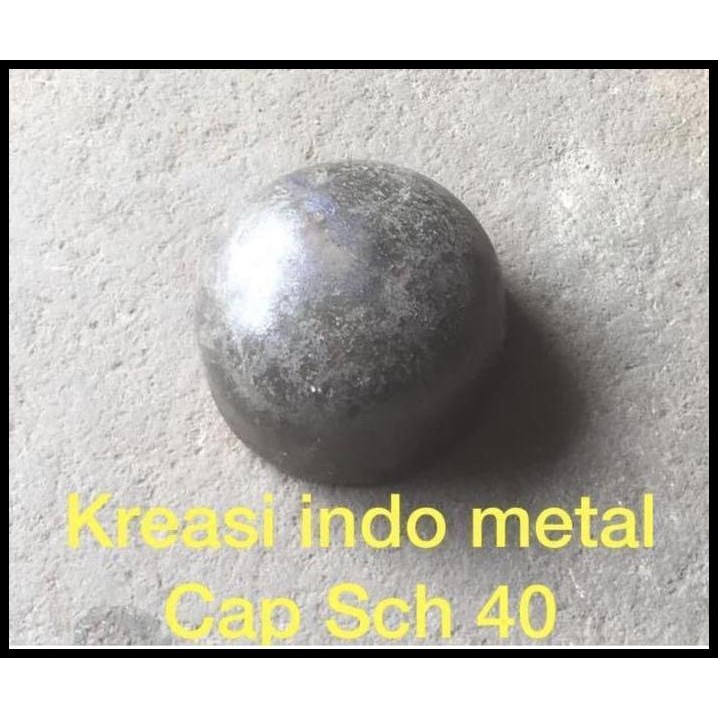 Cap / Dop Las 4 inch Sch 40 ( Besi ) / Tutup Pipa 4