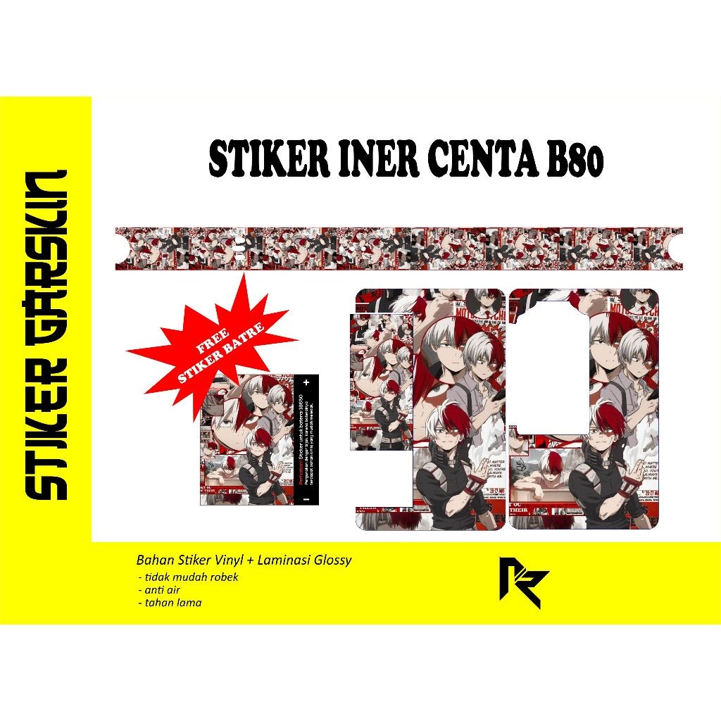 

*Premium Quality* Stiker Centa B80 I Garskin Custom Stiker Maxdecal Bkn Case COD