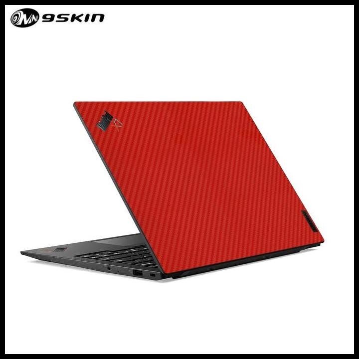 TERMURAH GARSKIN LENOVO THINKPAD X1 CARBON GEN 9 3M RED CARBON INSIDE 