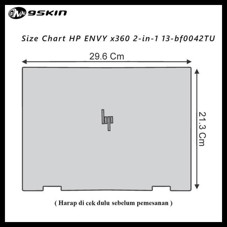 DISKON SKIN PROTECTOR LAPTOP HP ENVY X360 2 IN 1 3M LEATHER 