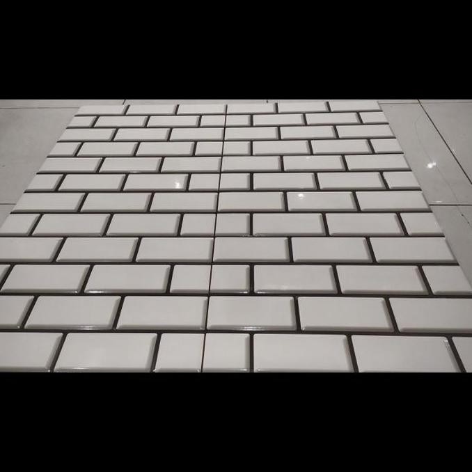 KRAMIK DINDING 25x40 ALICE BIANCO/DINDING DAPUR/KAMAR MANDI/KW1 HC