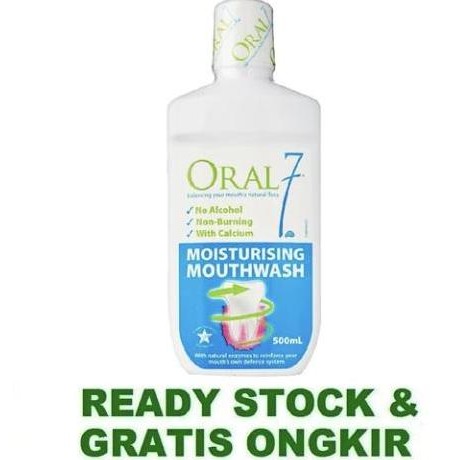 

Oral7 Oral 7 Moisturising Mouthwash 500ml