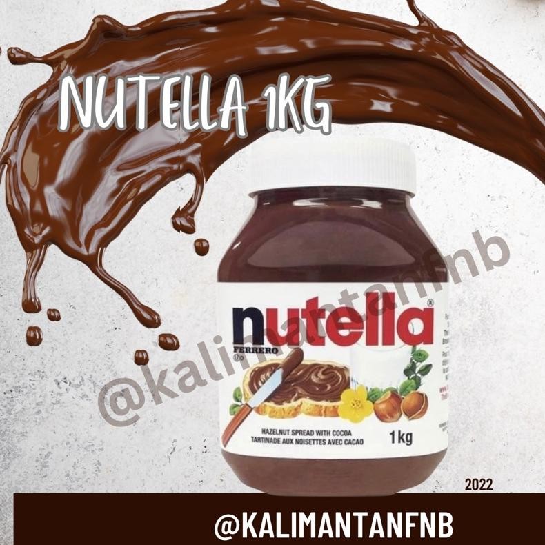 

Fue-K5X20 Selai Nutella 1Kg 1000Gram - Exp Jan 2026 Gh-45