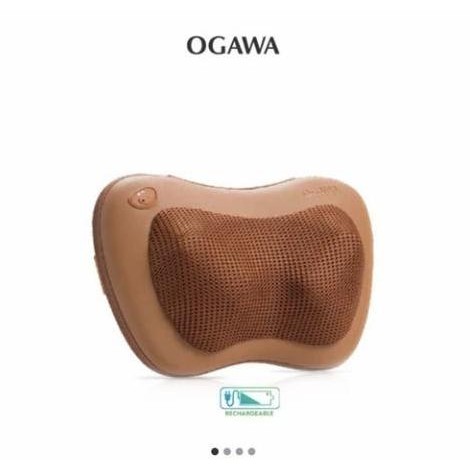 

Ogawa Pillow Massager - Deluxe Brown Rechargeable Multipurpose