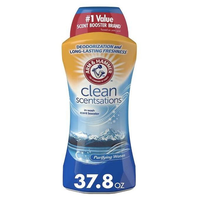 

Arm & Hammer in-Wash Scent Booster, Purifying Waters, 37.8 oz 1.07kg