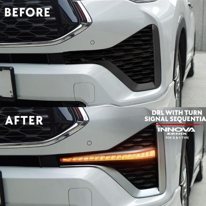 Drl Led + Sein Running Otoproject Innova Zenix