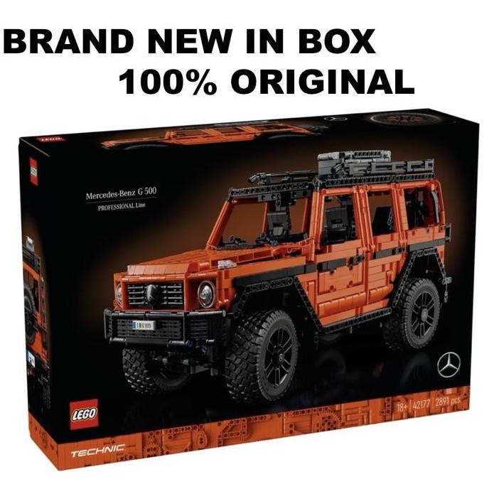 

LEGO Technic 42177 Mercedes-Benz G 500 PROFESSIONAL Line