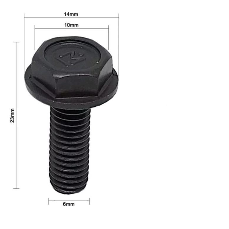 Baut Ulir Drat Kiri 6-8 Mm Mesin Potong Keramik