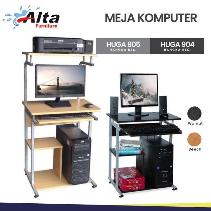 Meja Komputer/Meja Laptop/Rak Komputer/Minimalis/Rak/Rangka Besi DISKON