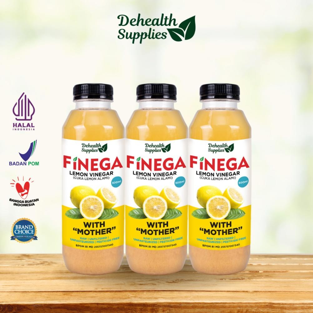 

Ct_C1077 Dehealth Supplies Finega Cuka Lemon 500Ml Plastik Er-79