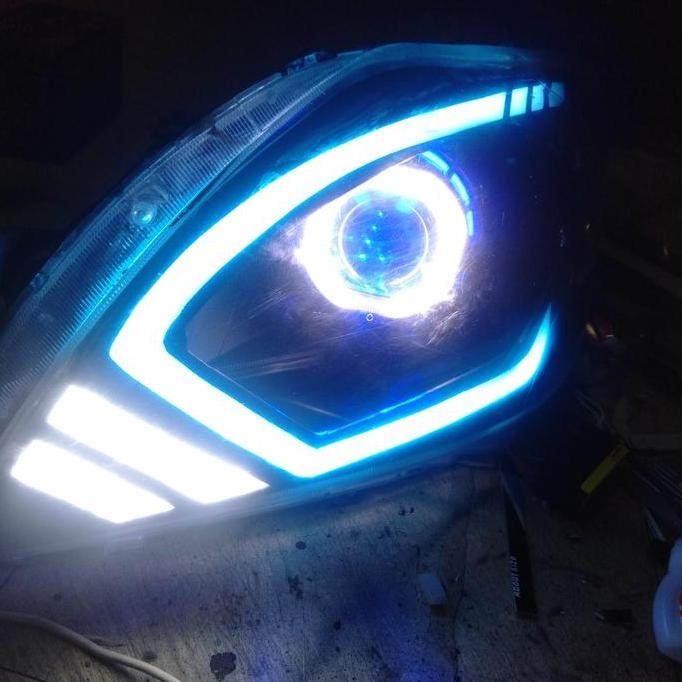 Headlamp custom projie led lazy vios limo gen 2