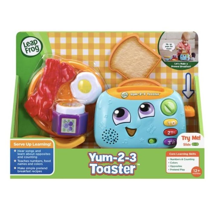 

LeapFrog Yum-2-3 Toaster | Role Playing | Pretend Play | Educational Toys