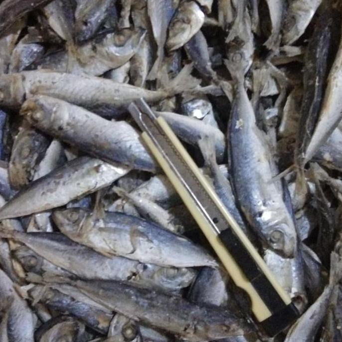 

Ikan asin layang rebus(cue rebus layang)