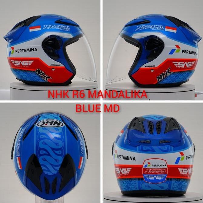 Helm Nhk X Mandalika Racinh R6 Single Visor Promo