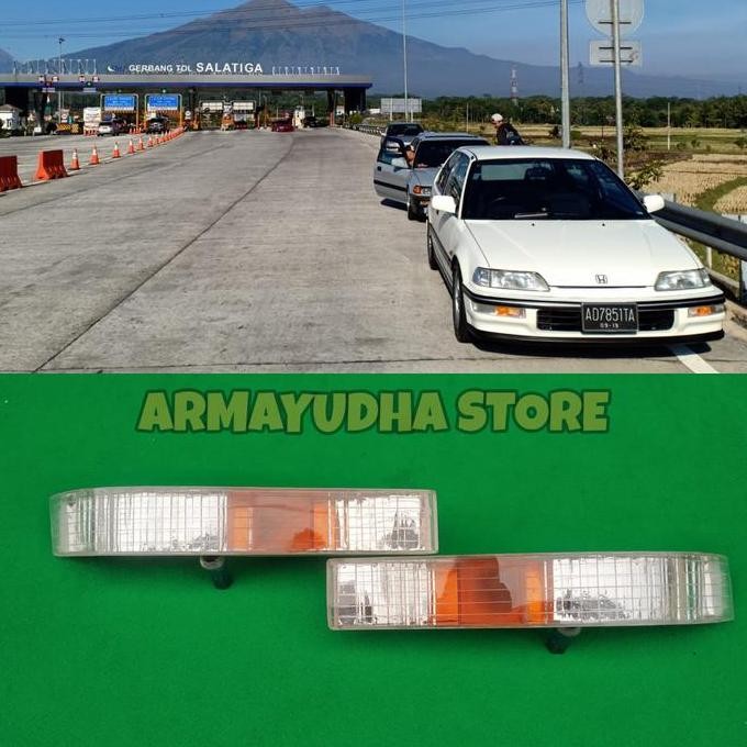 lampu sein bumper honda civic nouva 1990-1991