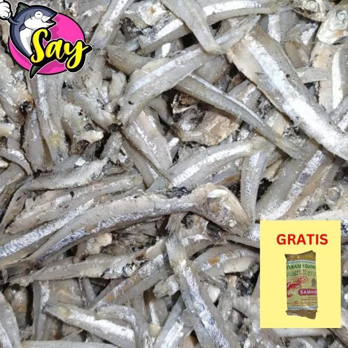 

Terlaris! Ikan Asin Teri Jengki Bulat 1kg