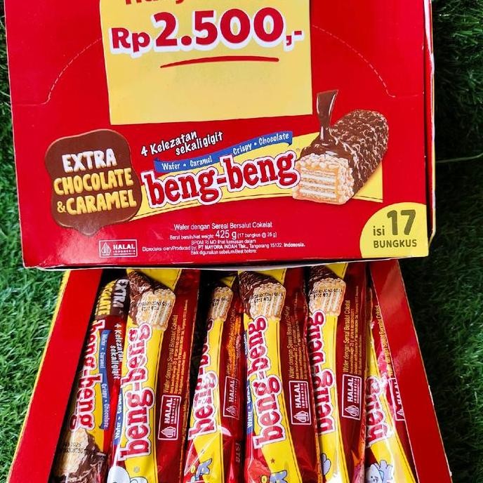 

Coklat Beng-Beng Box Isi 17 Pcs - Makanan Cemilan Cokelat