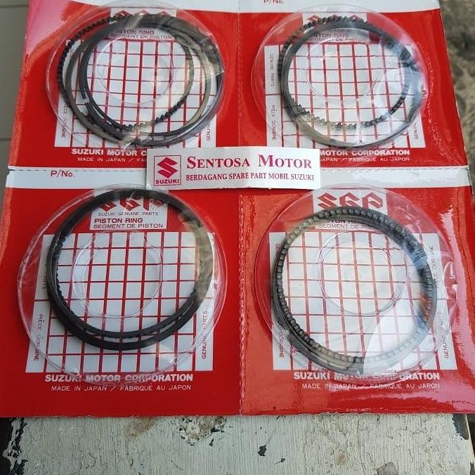 ring seher piston set suzuki escudo 1.6 1600cc asli sgp