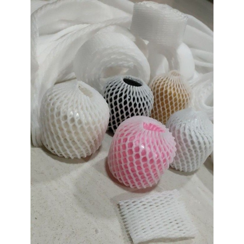 

Foam net buah - jaring busa foam 1 meter / JARING BUAH