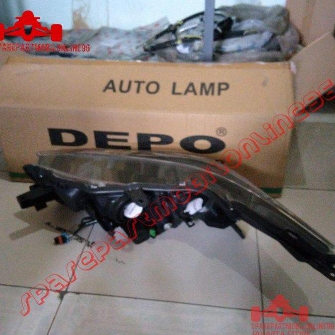 Head Lamp lampu Depan Toyota Innova Reborn 2016 2017 Standard DEPO