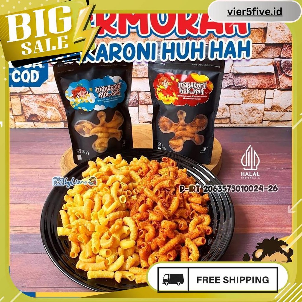 

Macaroni Huh Hah / Snack Makaroni Flash Sale